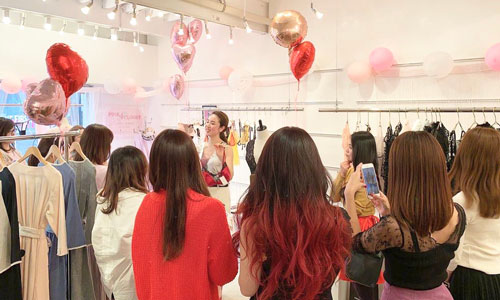 ランジェリーイベントPNKK 4 CLOSET